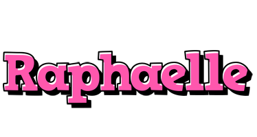 Raphaelle girlish logo