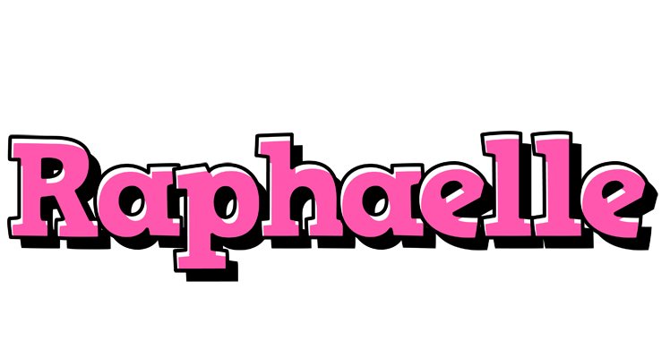 Raphaelle girlish logo