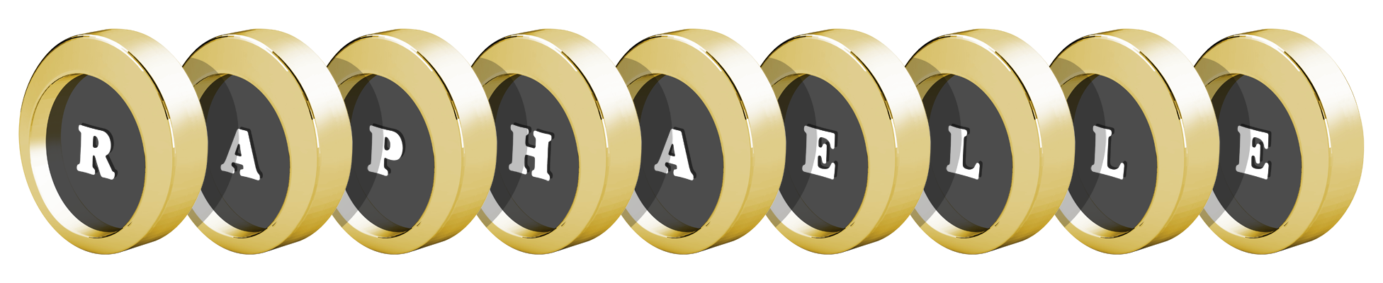 Raphaelle gold logo