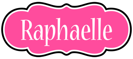 Raphaelle invitation logo