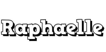 Raphaelle snowing logo