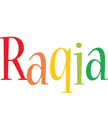 Raqia birthday logo