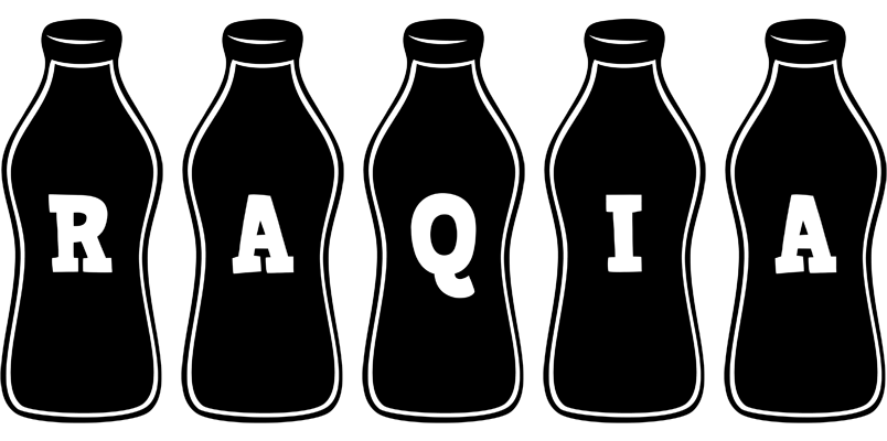 Raqia bottle logo