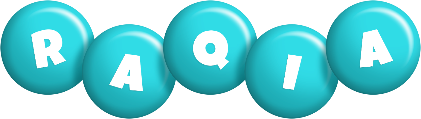 Raqia candy-azur logo
