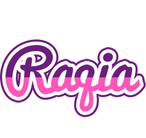 Raqia cheerful logo