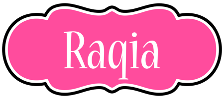 Raqia invitation logo