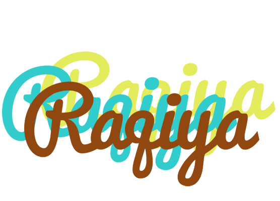 Raqiya cupcake logo