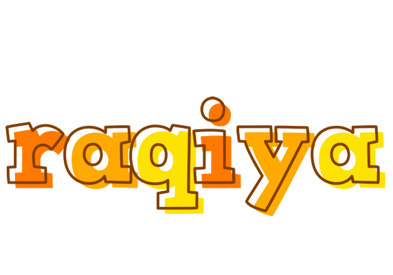 Raqiya desert logo