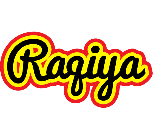 Raqiya flaming logo