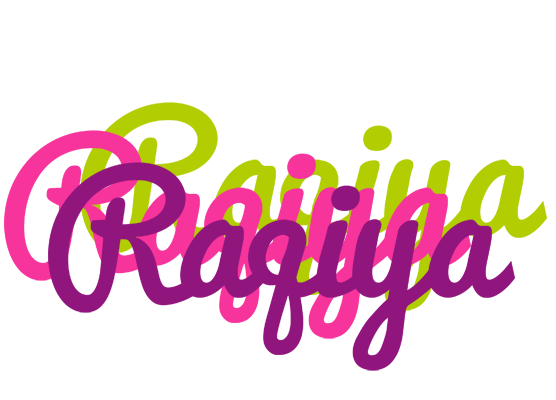Raqiya flowers logo