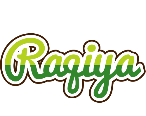 Raqiya golfing logo