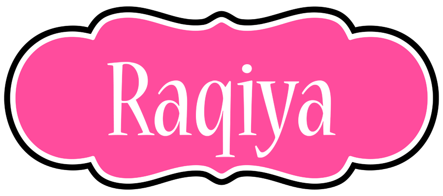 Raqiya invitation logo