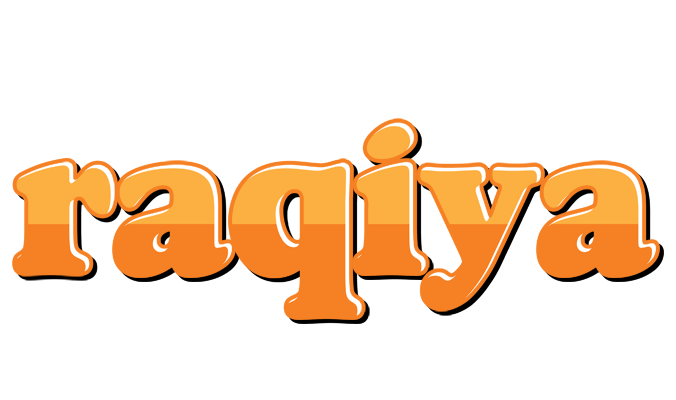 Raqiya orange logo