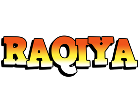 Raqiya sunset logo