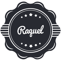 Raquel badge logo