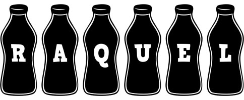 Raquel bottle logo