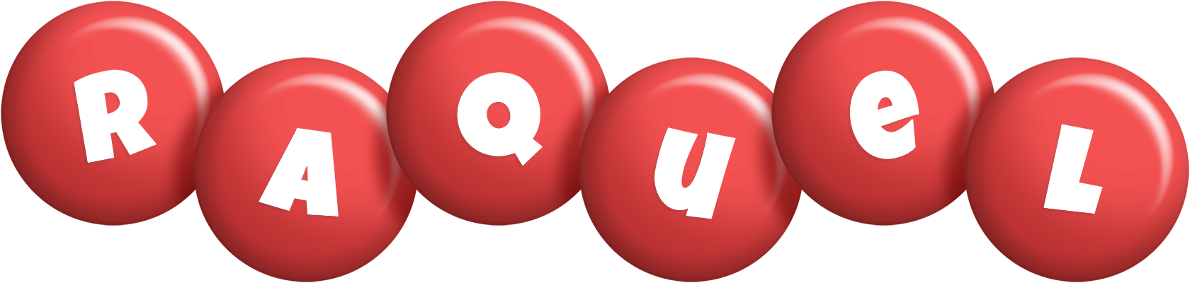 Raquel candy-red logo