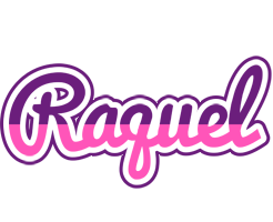 Raquel cheerful logo