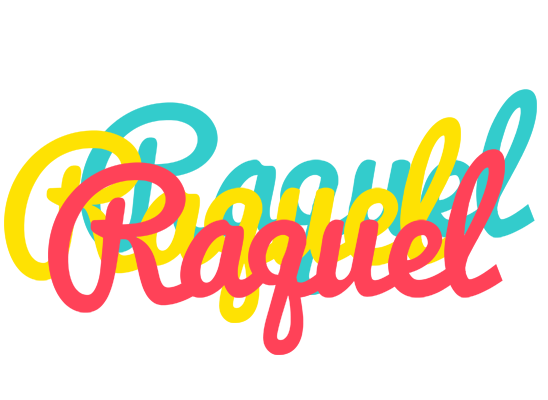 Raquel disco logo
