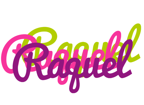 Raquel flowers logo