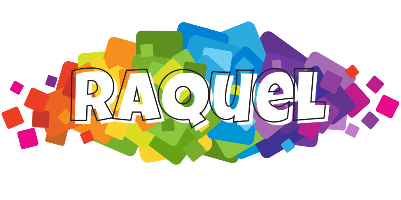Raquel pixels logo
