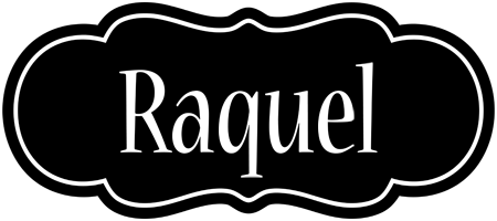 Raquel welcome logo
