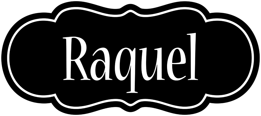 Raquel welcome logo