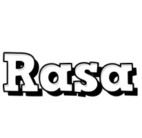 Rasa snowing logo