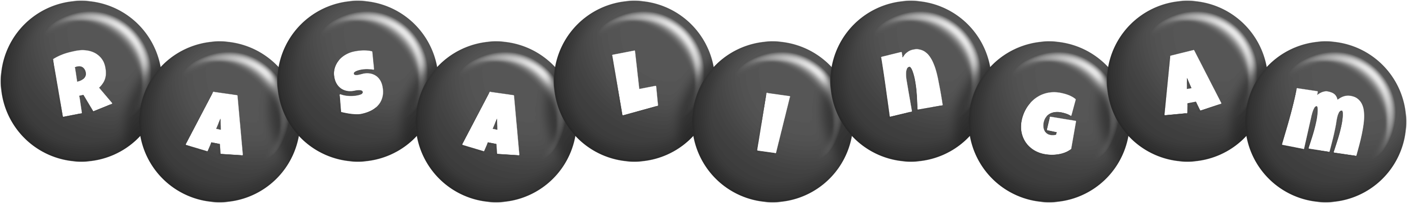 Rasalingam candy-black logo
