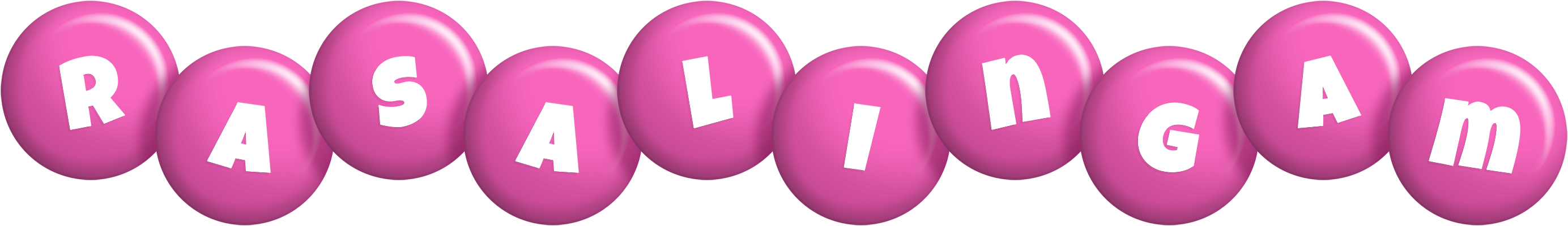 Rasalingam candy-pink logo