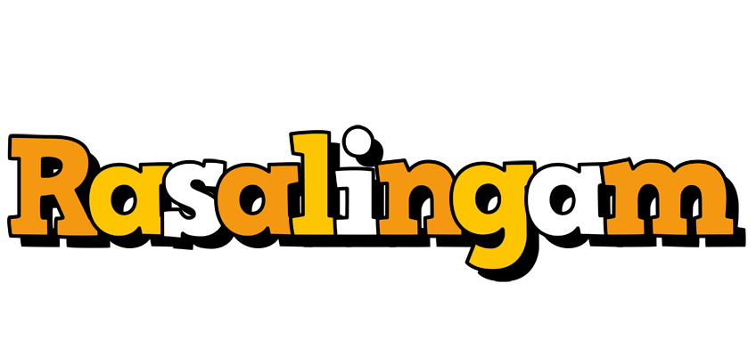 Rasalingam cartoon logo