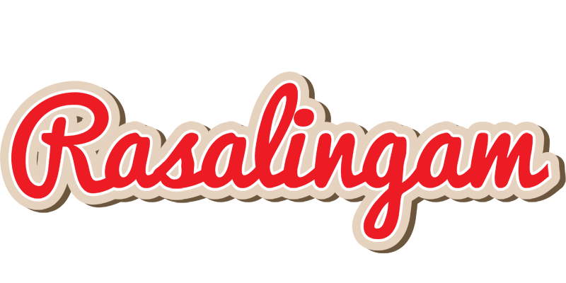 Rasalingam chocolate logo