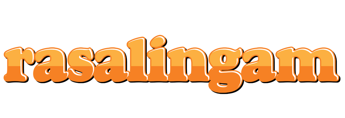 Rasalingam orange logo