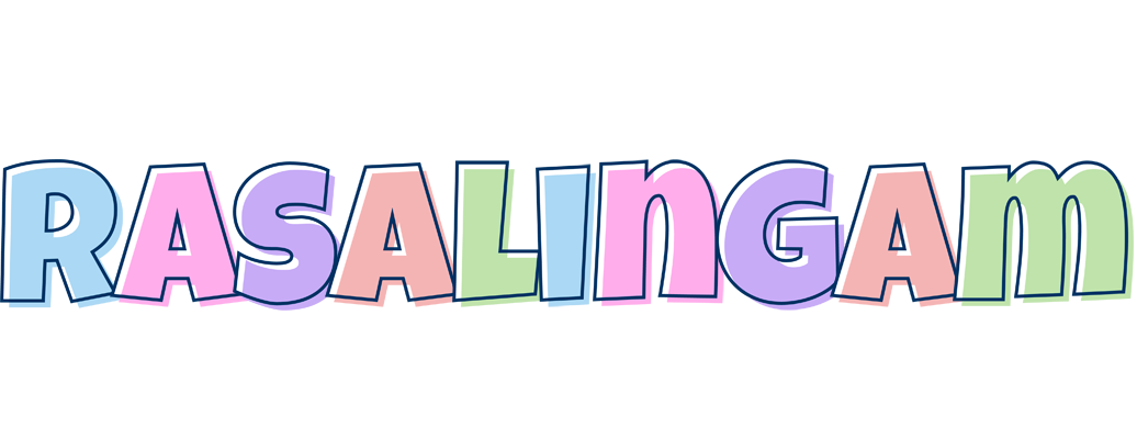 Rasalingam pastel logo