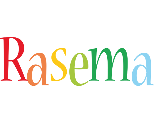 Rasema birthday logo