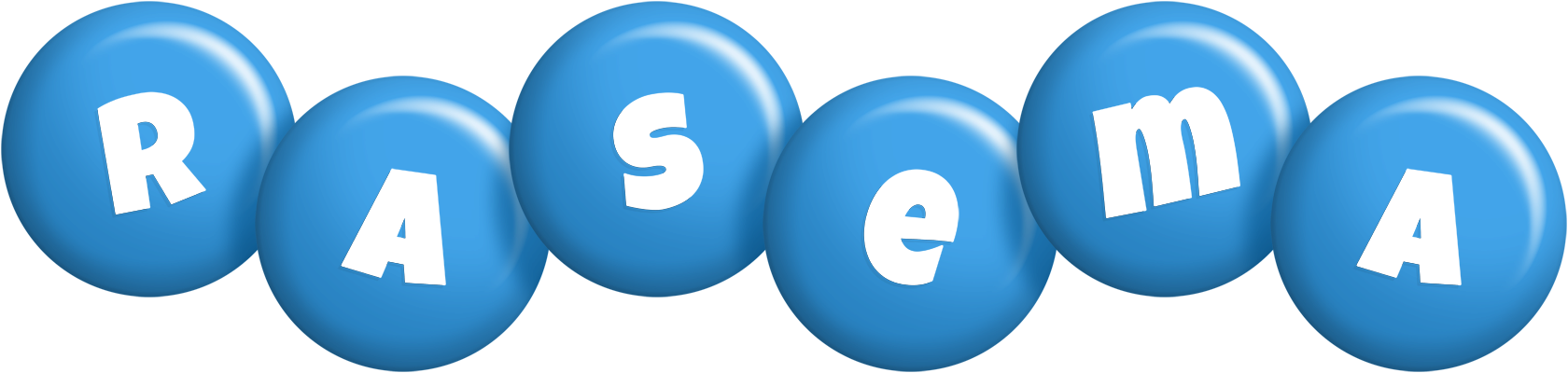 Rasema candy-blue logo