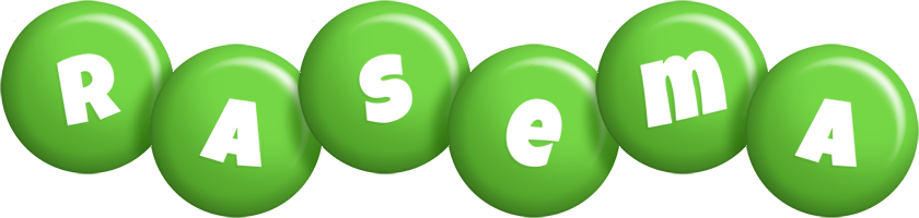 Rasema candy-green logo