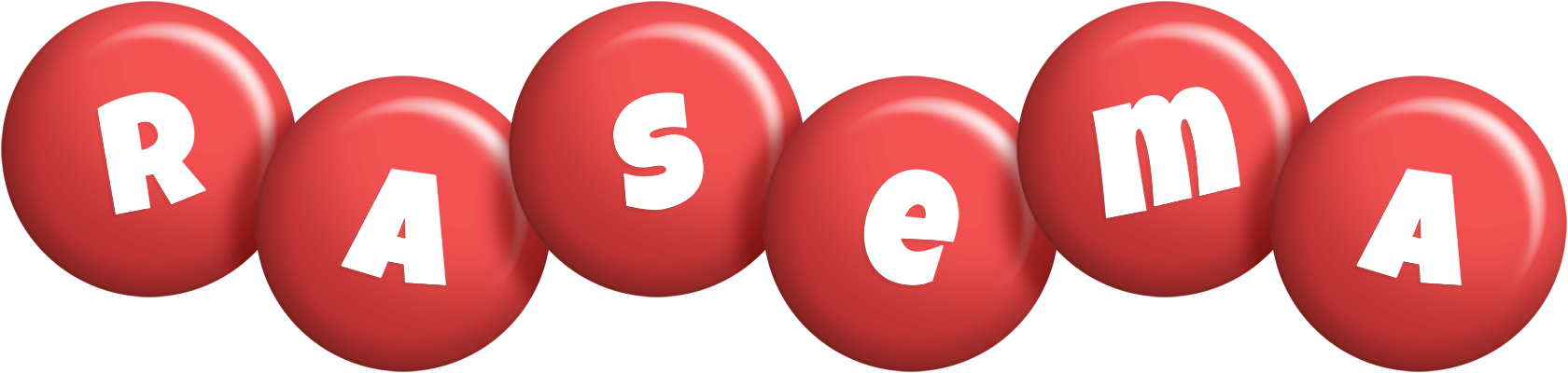 Rasema candy-red logo