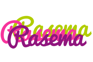 Rasema flowers logo