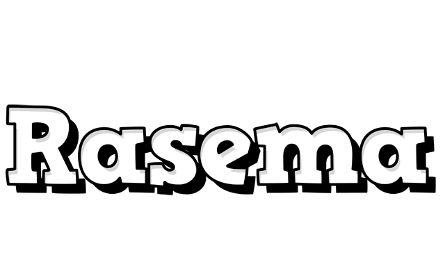 Rasema snowing logo