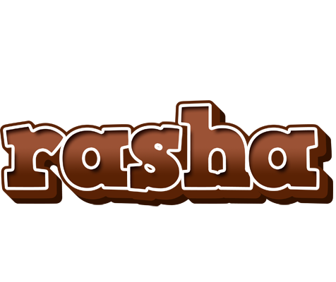 Rasha brownie logo