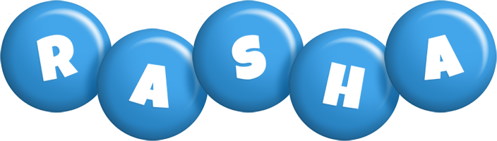Rasha candy-blue logo