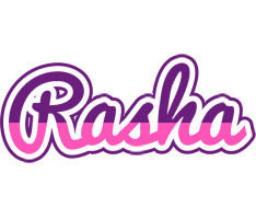 Rasha cheerful logo