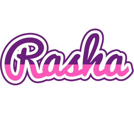 Rasha cheerful logo