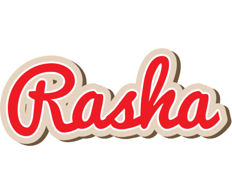 Rasha chocolate logo