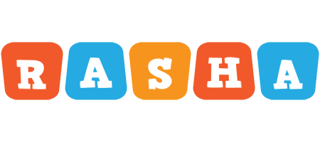 Rasha comics logo