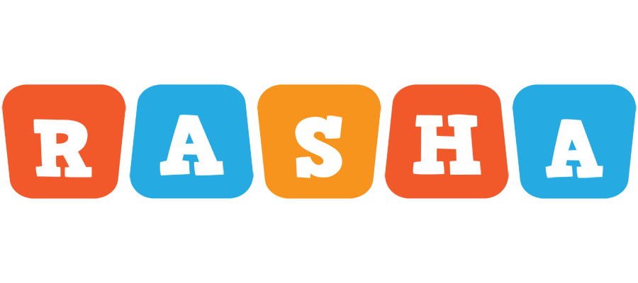 Rasha comics logo