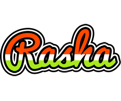 Rasha exotic logo