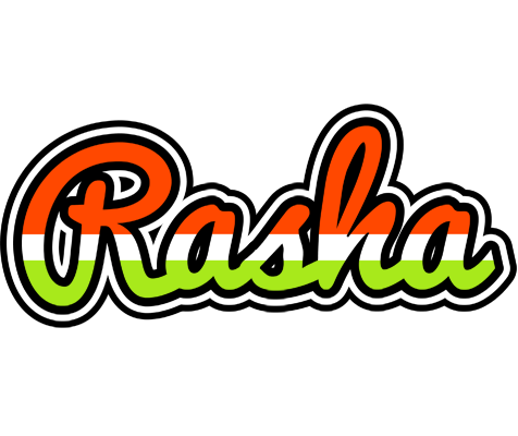 Rasha exotic logo