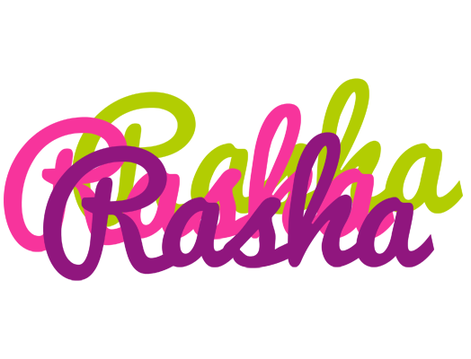 Rasha flowers logo